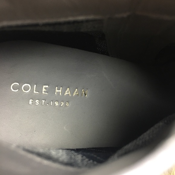 NWB Cole Haan Gray Suede Ankle Boots